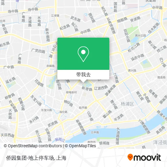 侨园集团-地上停车场地图