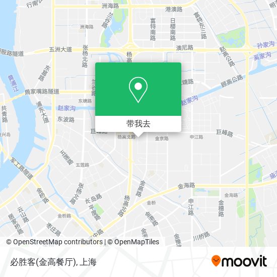 必胜客(金高餐厅)地图