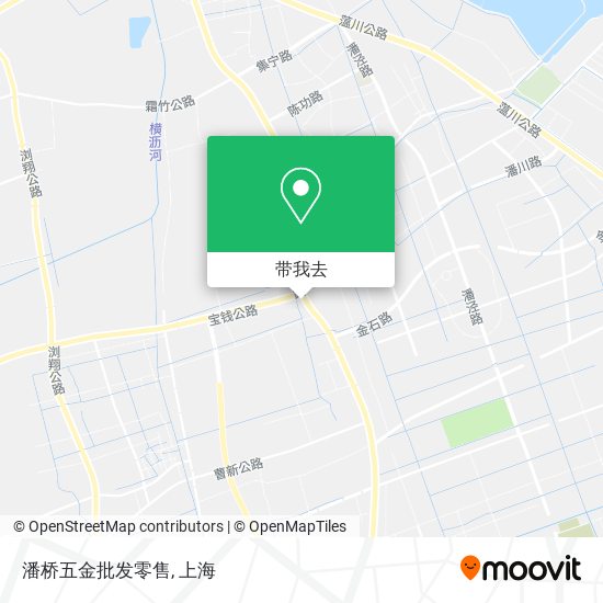 潘桥五金批发零售地图