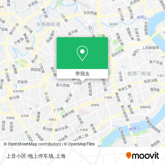 上音小区-地上停车场地图