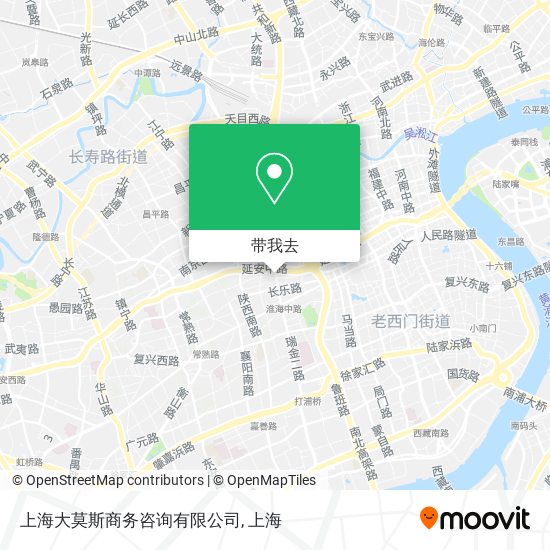 上海大莫斯商务咨询有限公司地图