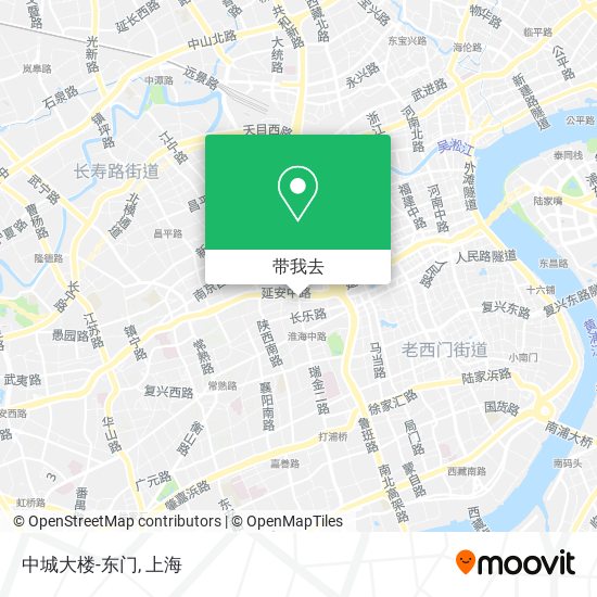 中城大楼-东门地图