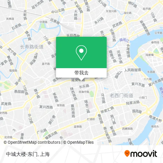 中城大楼-东门地图