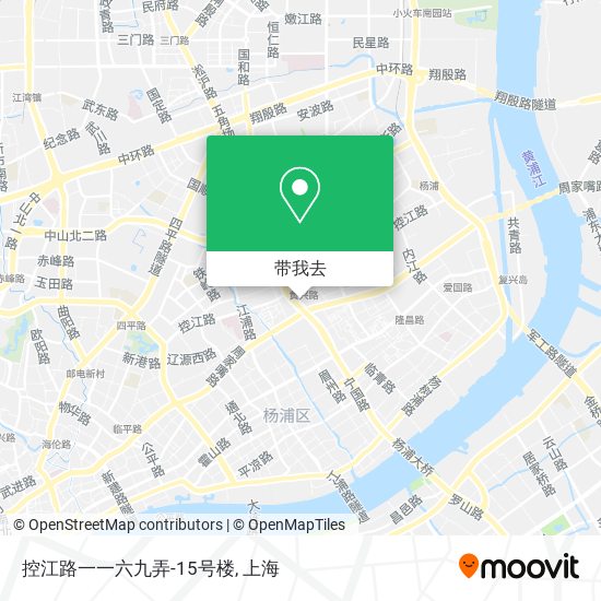 控江路一一六九弄-15号楼地图