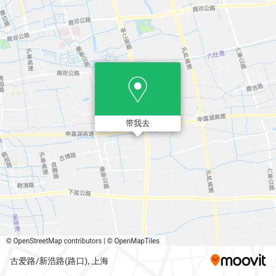 古爱路/新浩路(路口)地图