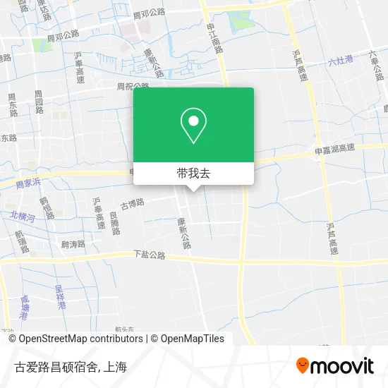 古爱路昌硕宿舍地图