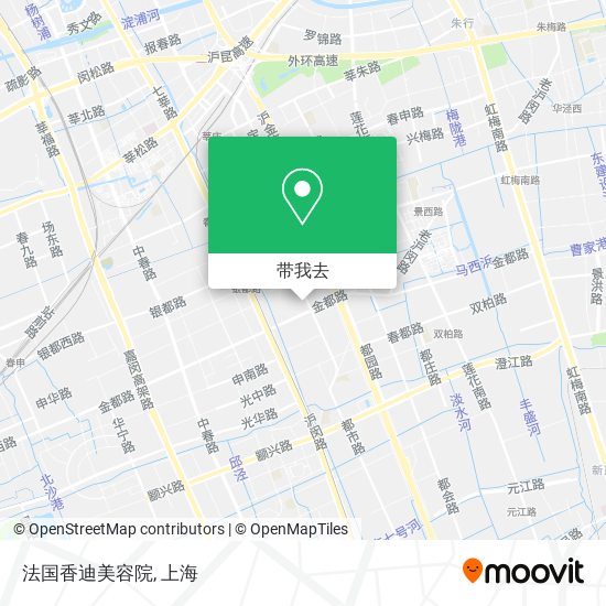 法国香迪美容院地图