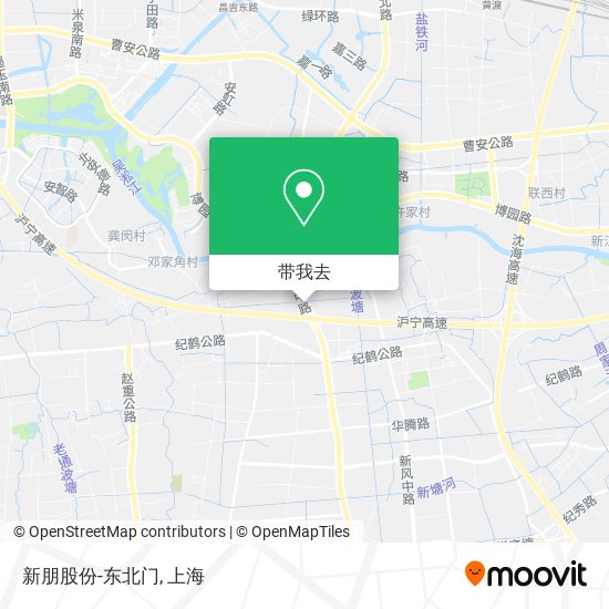 新朋股份-东北门地图