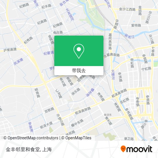 金丰邻里和食堂地图