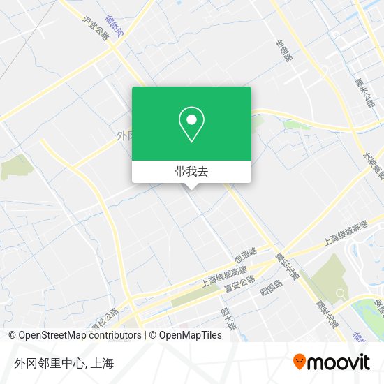 外冈邻里中心地图