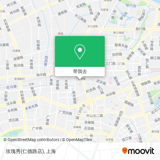 玫瑰秀(仁德路店)地图