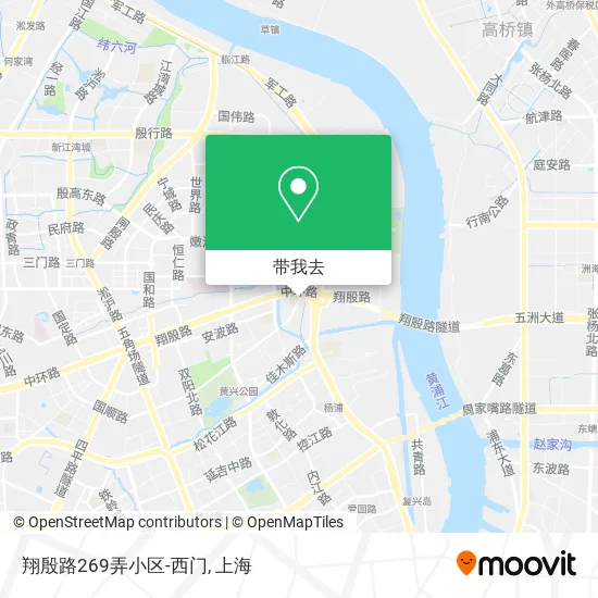 翔殷路269弄小区-西门地图