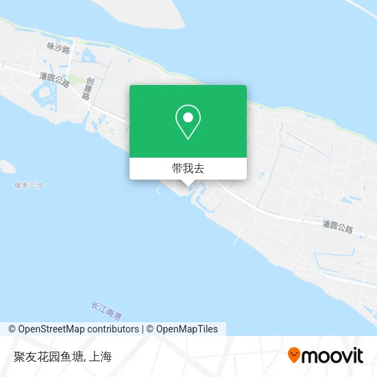 聚友花园鱼塘地图