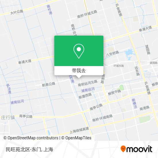 民旺苑北区-东门地图
