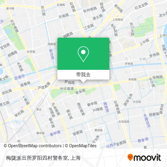 梅陇派出所罗阳四村警务室地图