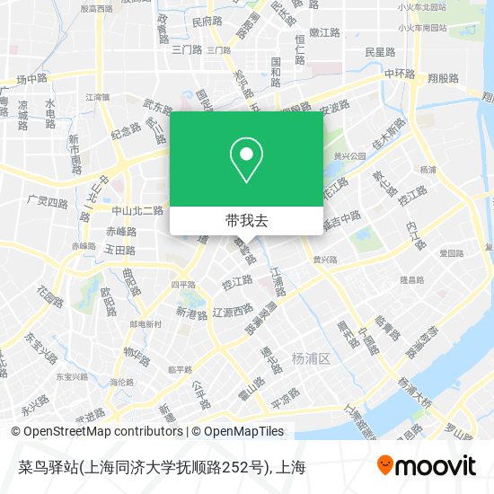 菜鸟驿站(上海同济大学抚顺路252号)地图
