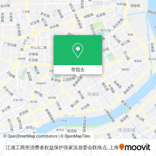 江浦工商所消费者权益保护张家浜居委会联络点地图