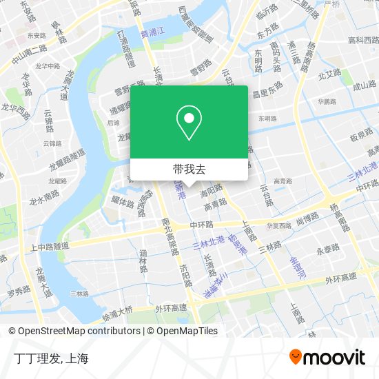 丁丁理发地图