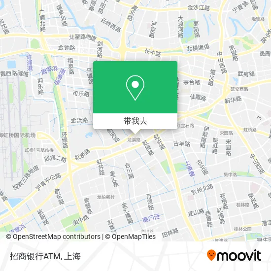 招商银行ATM地图