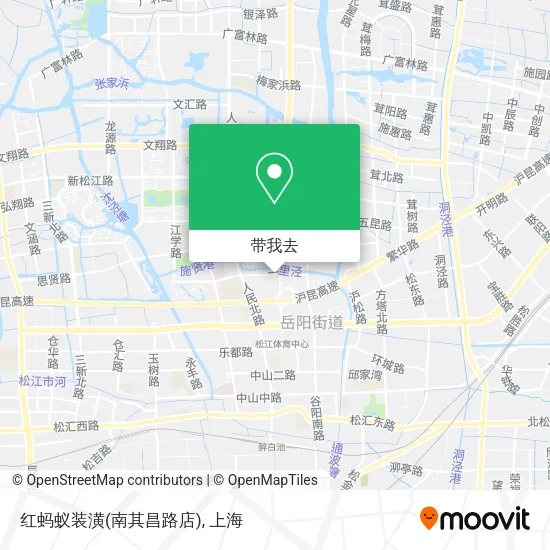 红蚂蚁装潢(南其昌路店)地图