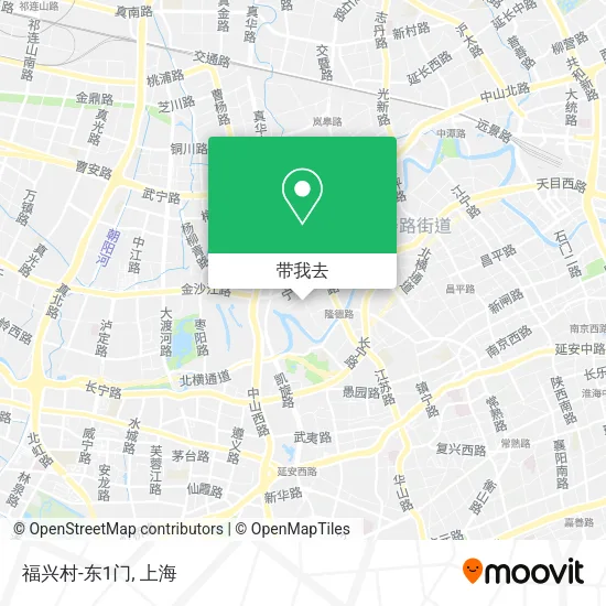 福兴村-东1门地图