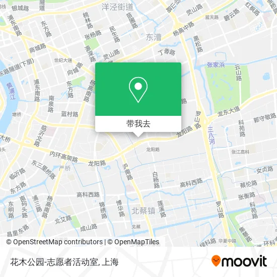 花木公园-志愿者活动室地图