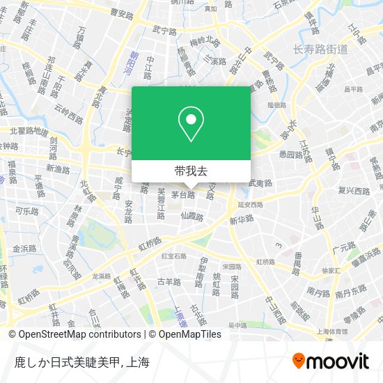 鹿しか日式美睫美甲地图