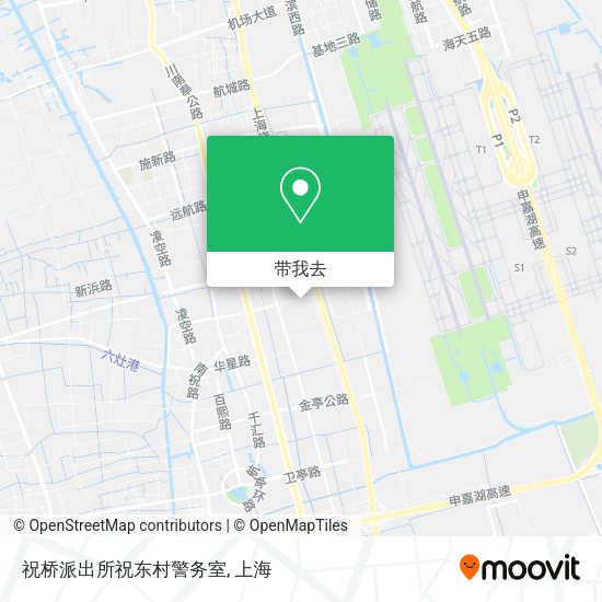 祝桥派出所祝东村警务室地图