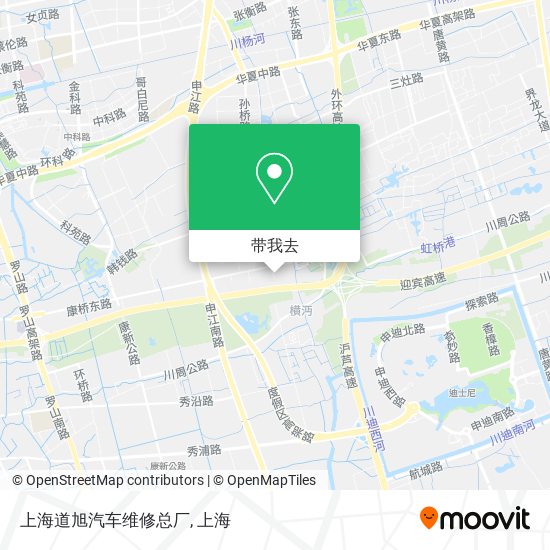 上海道旭汽车维修总厂地图