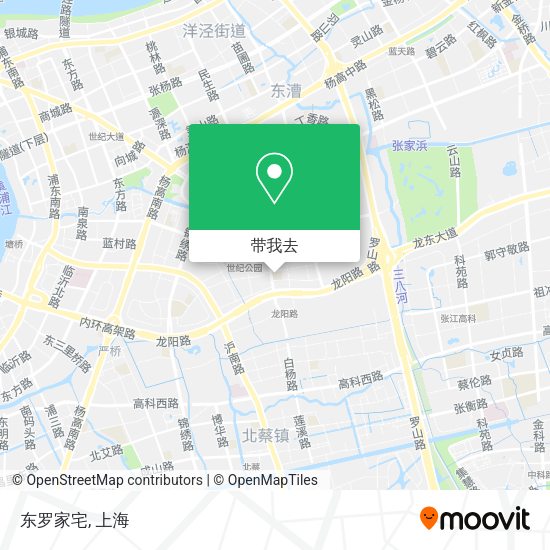 东罗家宅地图
