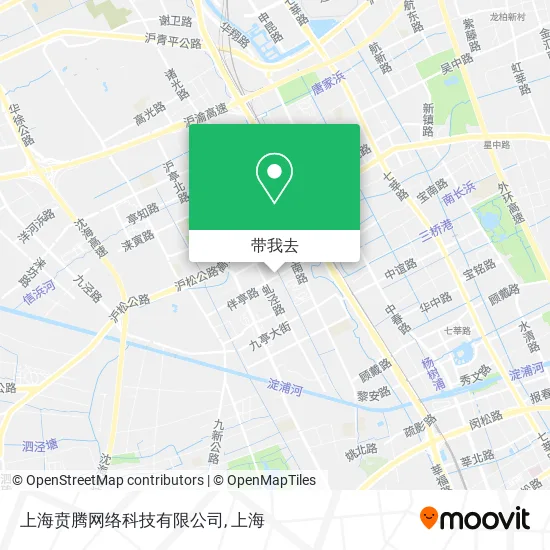 上海贲腾网络科技有限公司地图