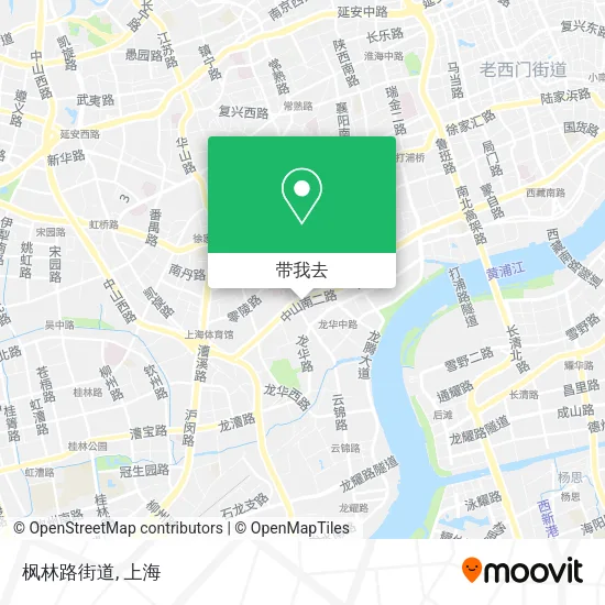 枫林路街道地图
