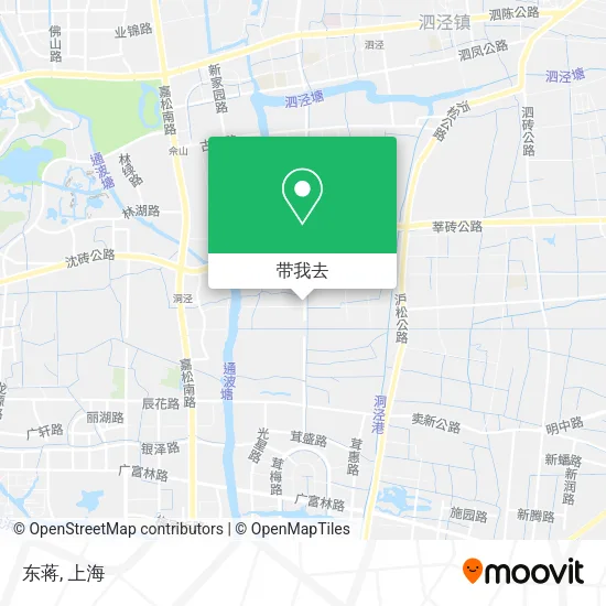 东蒋地图