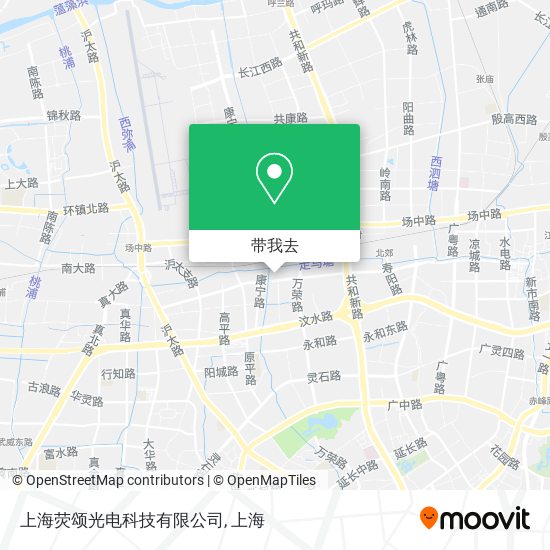 上海荧颂光电科技有限公司地图