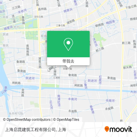 上海启昆建筑工程有限公司地图