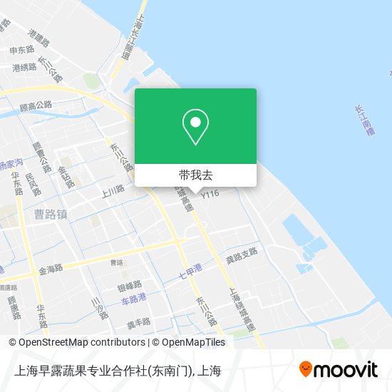 上海早露蔬果专业合作社(东南门)地图