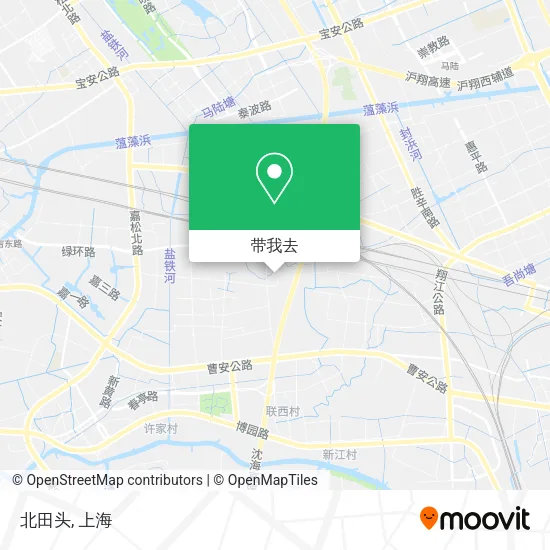 北田头地图