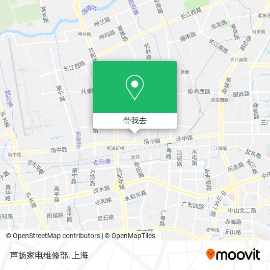 声扬家电维修部地图