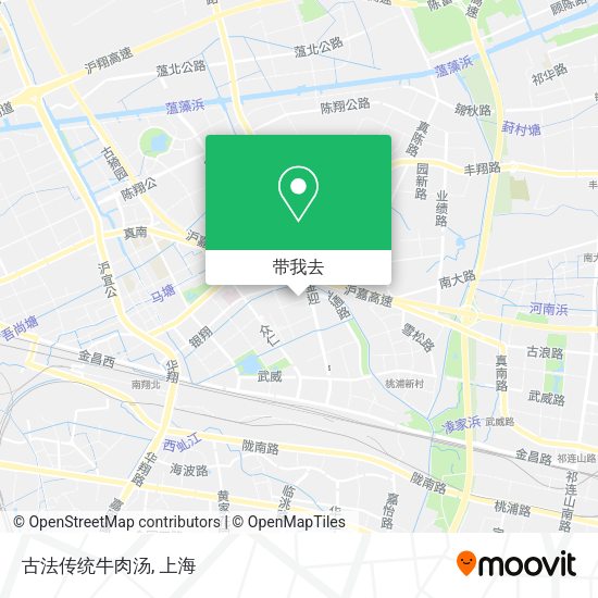 古法传统牛肉汤地图