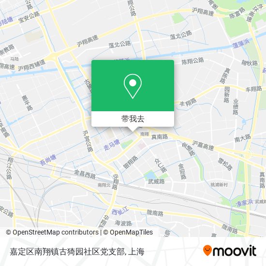 嘉定区南翔镇古猗园社区党支部地图