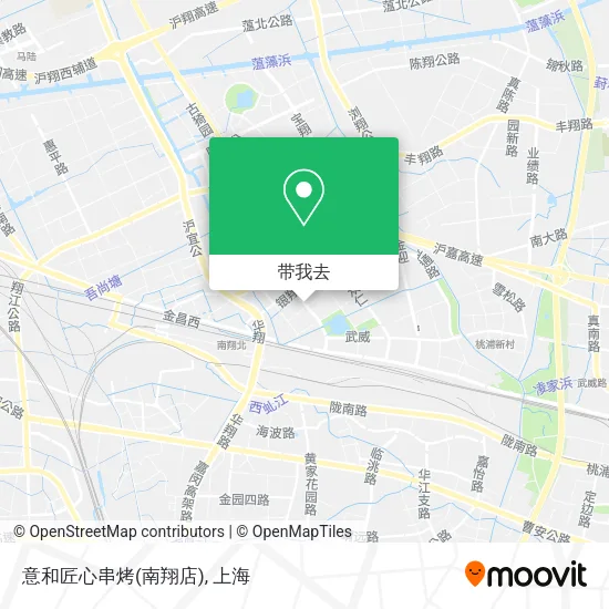 意和匠心串烤(南翔店)地图