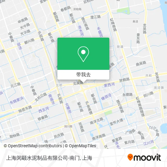 上海闵颛水泥制品有限公司-南门地图