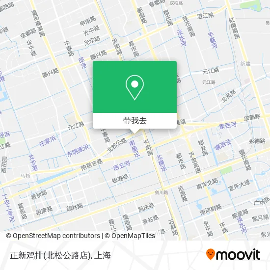 正新鸡排(北松公路店)地图