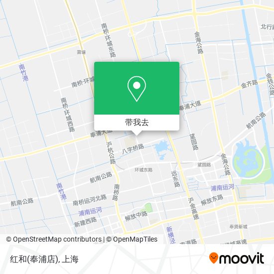 红和(奉浦店)地图