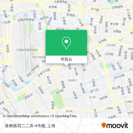 黄桦路四二二弄-4号楼地图