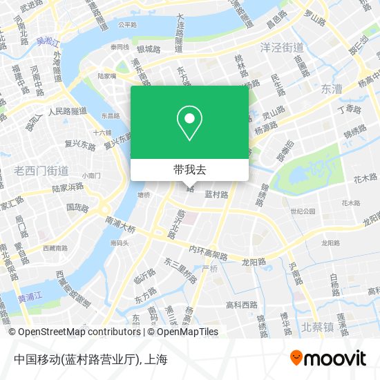 中国移动(蓝村路营业厅)地图
