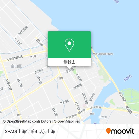 SPAO(上海宝乐汇店)地图