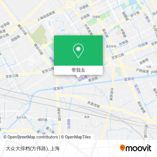 大众大排档(方伟路)地图