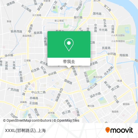 XXXL(邯郸路店)地图