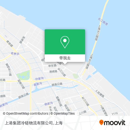上港集团冷链物流有限公司地图